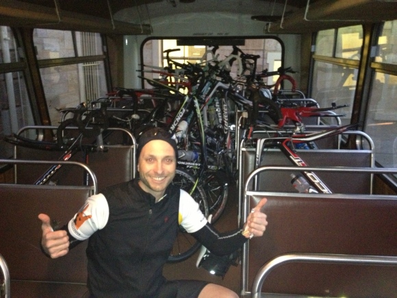 Bikes on the bus